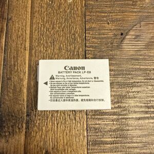 Genuine Canon LP-E8 Battery OEM For EOS 550D 600D 650D 700D Kiss X4 X5 X6